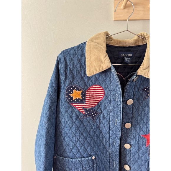 Vintage 90's quilted jacket - Picture 2 of 5